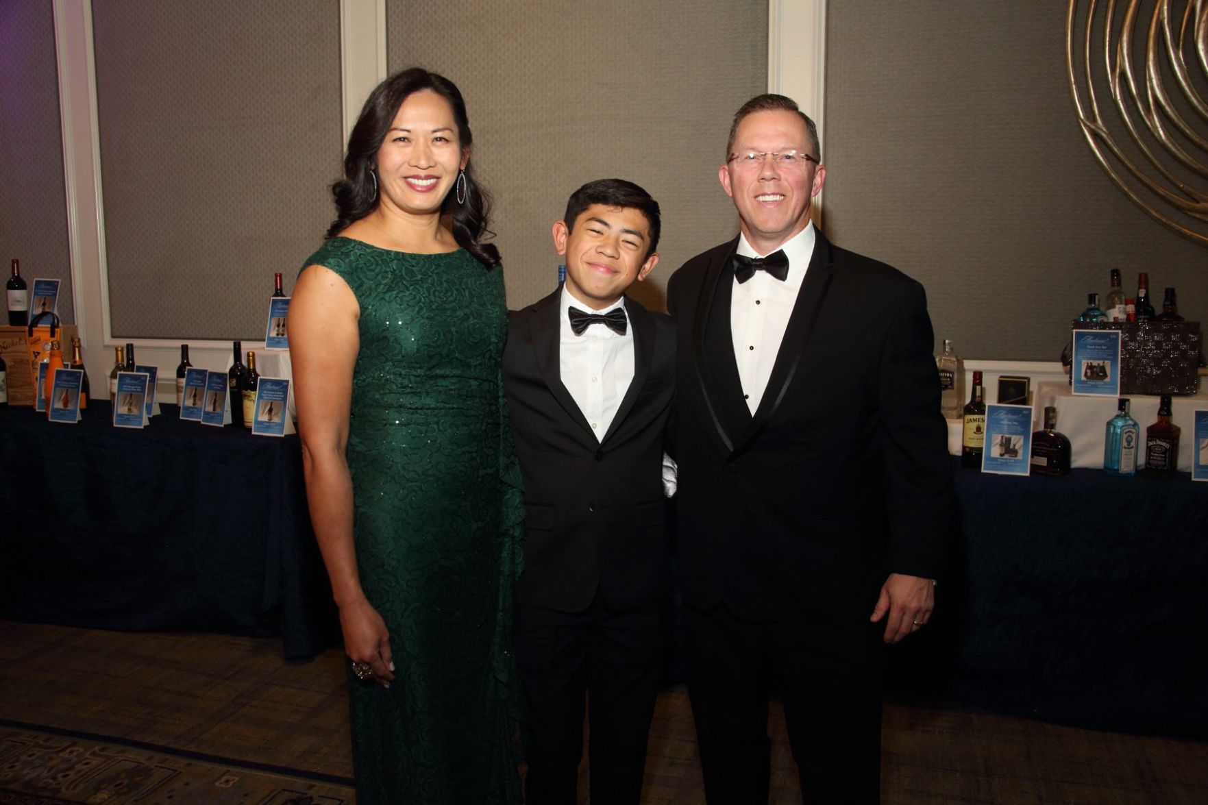 Grace, Spencer and Greg Jones